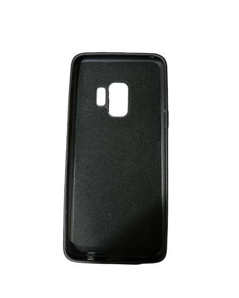 Galaxy S9 ile Uyumlu Cappy Silikon Kılıf Siyah - 2