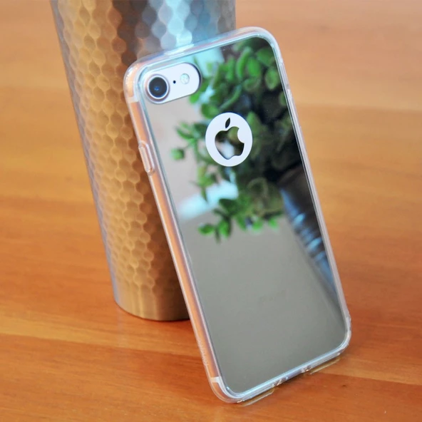 Ringke Mirror Fusion iPhone 7 ile Uyumlu Aynalı Kılıf Royal Gold - 2