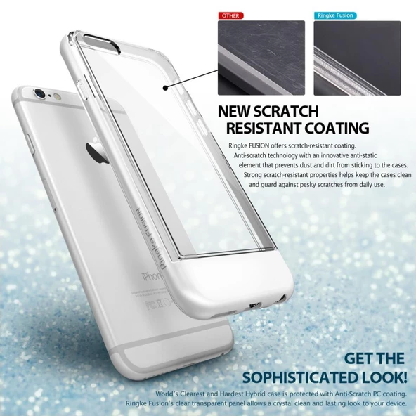 Ringke Frame iPhone 6s/ 6 ile Uyumlu Çerçeveli Bumper Kılıf Fire Red - 2