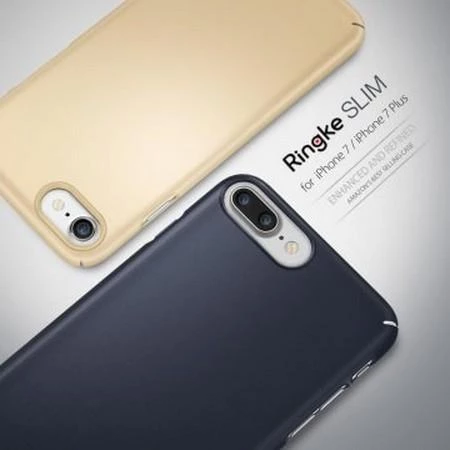 Ringke Slim iPhone 7/8 ile Uyumlu KIlıf Rose Gold İnce Şık Tasarım - 3