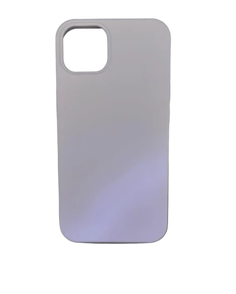 iPhone 13 Pro ile Uyumlu Cappy Silikon Kılıf Lila - 1