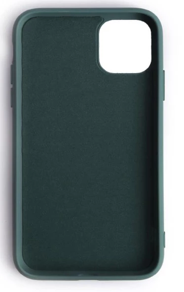 iPhone 11 Pro ile Uyumlu Cappy Silikon Kılıf Yeşil - 2