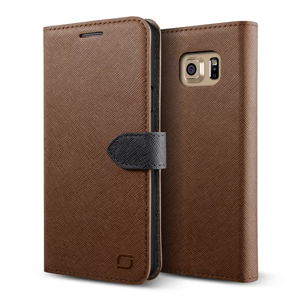 Lific Galaxy Note 5 ile Uyumlu Saffiano Diary Kılıf Black - 5