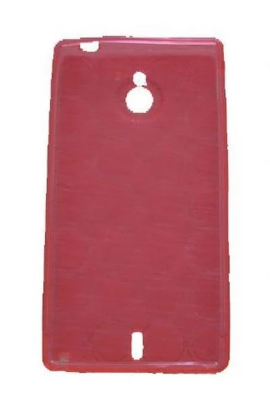 Xperia Sola ile Uyumlu Şeffaf Kılıf Pembe Renk ürün görseli