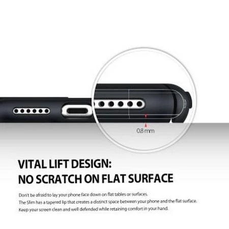 Ringke Slim iPhone 7/8 ile Uyumlu KIlıf Rose Gold İnce Şık Tasarım - 2