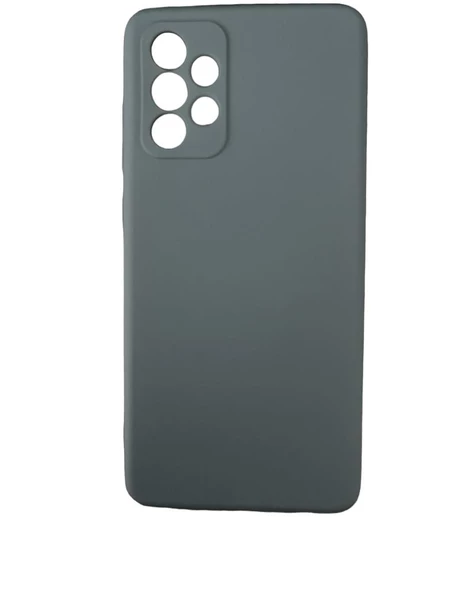 Galaxy A72 ile Uyumlu Cappy Silikon Kılıf Lacivert - 1