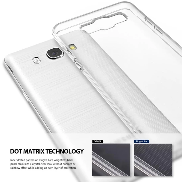 Ringke Air Galaxy J5 2016 ile Uyumlu Kılıf Clear - 3