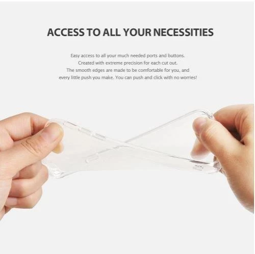 Ringke Air iPhone 6s Plus/ 6 Plus ile Uyumlu KIlıf Smoke Black - Resim 7