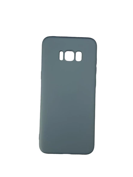 Galaxy S8 Plus ile Uyumlu Cappy Silikon Kılıf Lacivert - 1