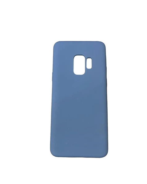 Galaxy S9 ile Uyumlu Cappy Silikon Kılıf Lacivert - 1