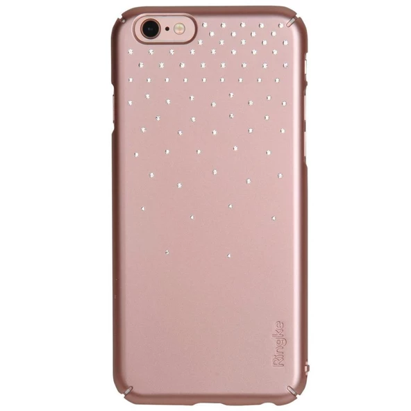Ringke Noble Slim iPhone 6s/ 6 ile Uyumlu Taşlı Kılıf 4 Tarafı Saran Tam Koruma Rose Gold ürün görseli 1