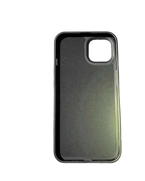 iPhone 13 Pro ile Uyumlu Cappy Silikon Kılıf Siyah - 2