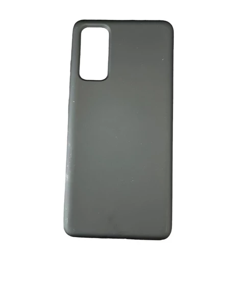 Galaxy S20 FE ile Uyumlu Cappy Silikon Kılıf Siyah - 1