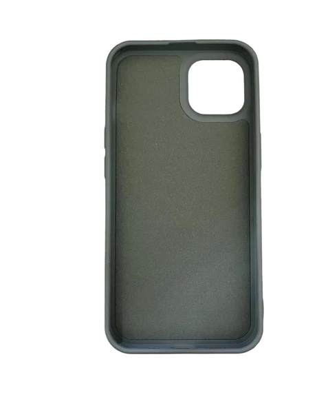 iPhone 13 Pro ile Uyumlu Cappy Silikon Kılıf Yeşil - 2