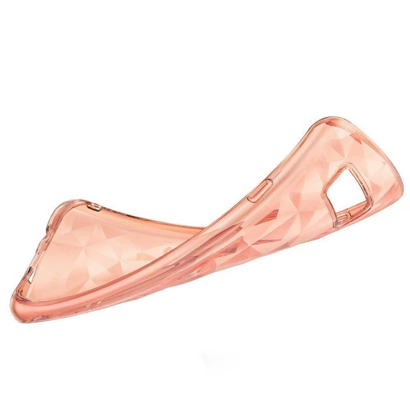 Ringke Air Prism 3D Elmas Yansıması Galaxy S8 Plus ile Uyumlu Kılıf Rose Gold - 4