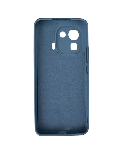 Mi 11 Pro ile Uyumlu Cappy Silikon Kılıf Lacivert - 2