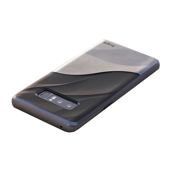 Ringke Wave Galaxy Note 8 ile Uyumlu KIlıf Metallic Chrome - 2