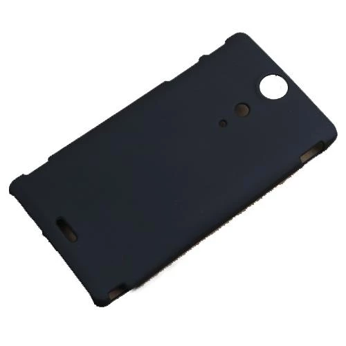 Xperia TX LT29i ile Uyumlu Sert Kauçuk Kılıf Siyah - 3