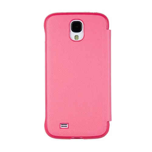 Anymode i9500 Galaxy S4 ile Uyumlu Me-in View Kılıf Pembe - 2