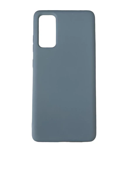 Galaxy S20 FE ile Uyumlu Cappy Silikon Kılıf Lacivert - 1