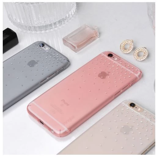 Ringke Noble Fusion iPhone 6s Plus/ 6 Plus ile Uyumlu Taşlı Kılıf Extra Darbe Emici Sun Clear - 3