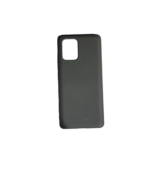 Galaxy S10 Lite ile Uyumlu Cappy Silikon Kılıf Siyah - 2