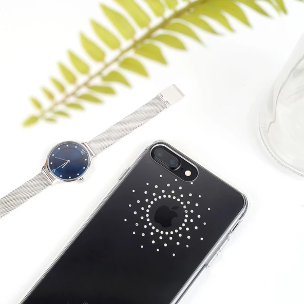 Ringke Noble Fusion İphone 7 Plus ile Uyumlu Taşlı Kılıf Extra Darbe Emici Sun Clear - 2