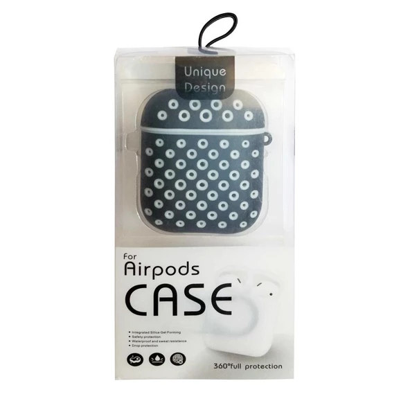 AirPods ile Uyumlu Sert Kılıf Beyaz - 3