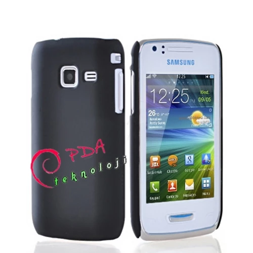 S5380 Wave Y ile Uyumlu Sert Kauçuk Kılıf Siyah Renk - 1
