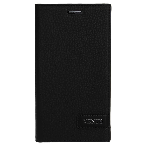 Venus 5V ile Uyumlu Kılıf Yan Model Safir Serisi Siyah - 2