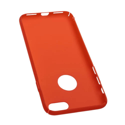 iPhone 7 ile Uyumlu Rubber Kılıf Turuncu - Resim 2