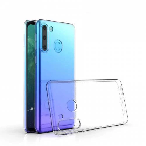 Galaxy M11 ile Uyumlu Ultra Slim Silikon Kılıf Şeffaf - 1