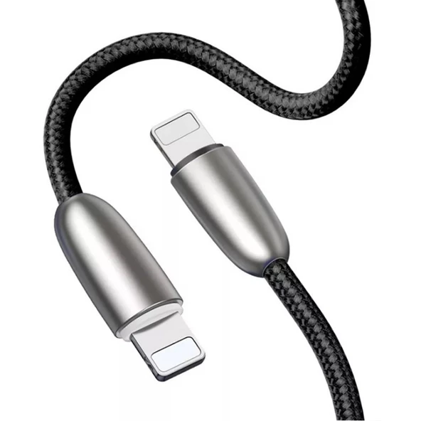 Baseus Torch 1.5A Lightning Şarj Kablosu Siyah 2M CALHJ-B01 - 2