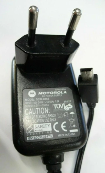SSW-0868 ile Uyumlu 5v 550ma SPN5189A Mini USB Ev Şarj Cihazı - 2