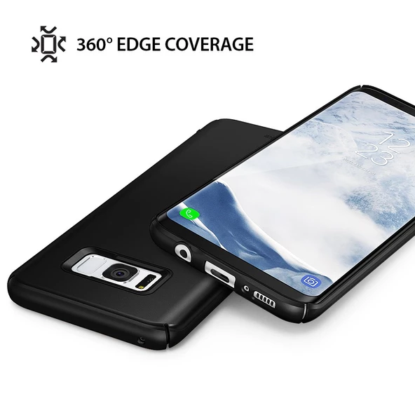 Ringke Slim Galaxy S8 ile Uyumlu Kılıf Royal Gold - 4