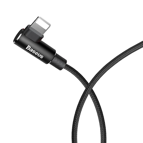 Baseus Lightning 1 Metre MVP Kablo Siyah - 3