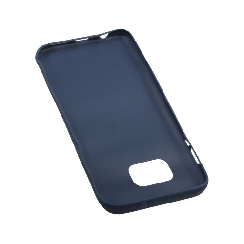 Galaxy S7 ile Uyumlu Kılıf Desenli Silikon Lacivert - 2