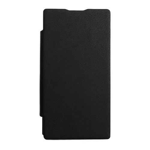 Optimus L9 ile Uyumlu Flip Cover Kılıf Siyah - 1