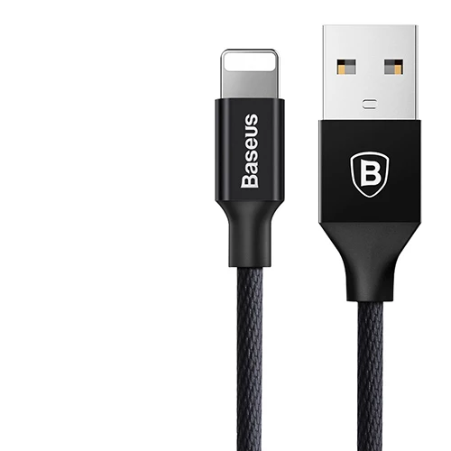 Baseus Yiven Lightning Kablo 1.8M Siyah - 2