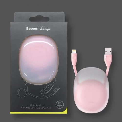 Baseus Lets Go Lightning iPhone 12-11, 11 Pro, SE 2020, XR, XS, 8-7 ile Uyumlu USB Kablo 1metre CALRN-24 - 7