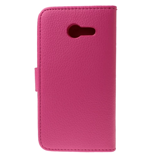 Zenfone 4 ile Uyumlu Cüzdanlı Kapaklı Kılıf Pembe - 2