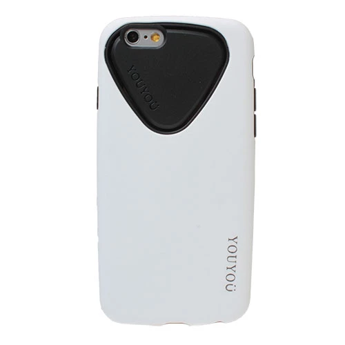iPhone 6 ile Uyumlu Kılıf Silikonlu Ultra Koruma Beyaz - 2