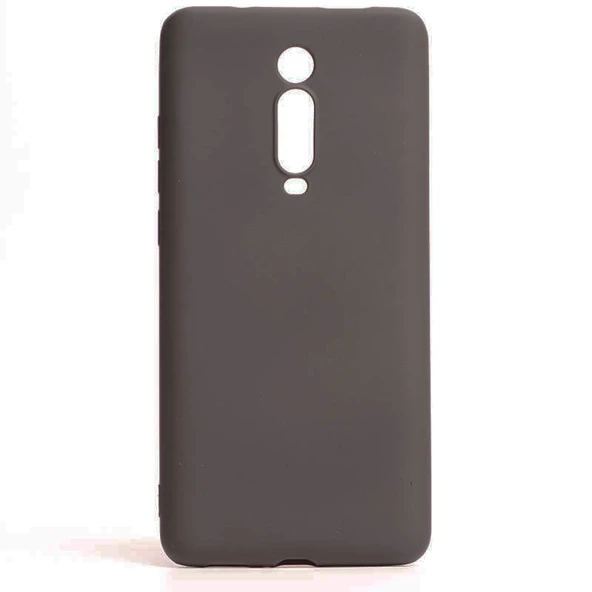 Zore Mi 9T ile Uyumlu Premier Silikon Kılıf Siyah ürün görseli