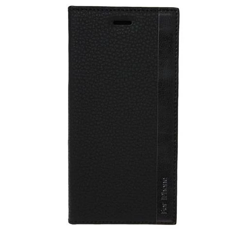 iPhone 6S Plus/6 Plus ile Uyumlu Kılıf Magnum Serisi Yan Model Siyah - 1