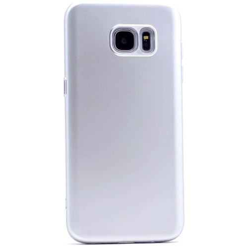 Galaxy S7 Edge ile Uyumlu Slim Cover Gri - 1