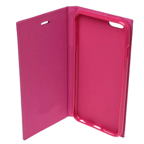 iPhone 6S Plus/6 Plus ile Uyumlu Kılıf Magnum Serisi Yan Model Pembe - 3