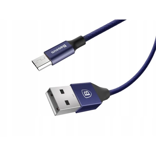 Baseus Yiven Micro USB Kablo 1M Lacivert - 2