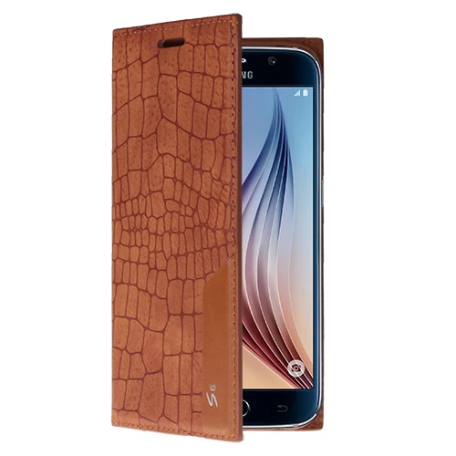 Galaxy S6 ile Uyumlu Kılıf Rock Serisi Kapaklı Taba ürün görseli