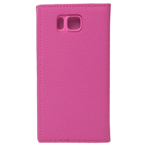 Galaxy Alpha ile Uyumlu Magnum Serisi Yan Model Kapaklı Kılıf Pembe - Resim 2