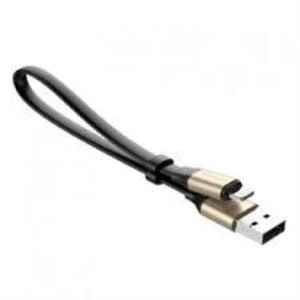 Baseus Two-in-one Portable Cable Micro Usb + Lightning Tek Kablo Gold